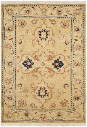 P158 Elegant Rectangle Rug - Luxurious 100% Wool Pile from Pakistan for Timeless Home Décor