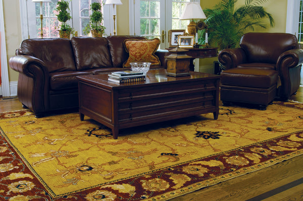 P158 Elegant Rectangle Rug - Luxurious 100% Wool Pile from Pakistan for Timeless Home Décor