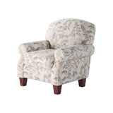 Fusion 532-C Transitional Accent Chair 532-C Fetty Citrus Accent Chair