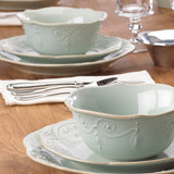 French Perle 4-Piece Place Setting