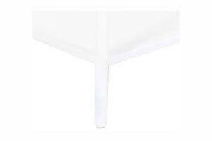 Porter Designs Capri Solid Wood Modern Nightstand White 04-108-04-6840