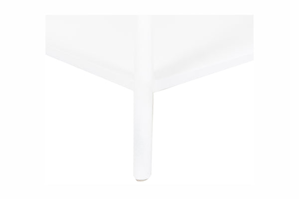 Porter Designs Capri Solid Wood Modern Nightstand White 04-108-04-6840