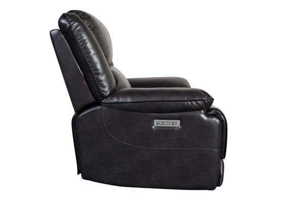 Porter Designs Ennis Triple Power Transitional Recliner Black 03-202C-17-4830