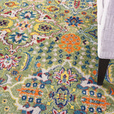Nourison Allur ALR03 Bohemian Machine Made Power-loomed Indoor only Area Rug Sage Ivory 9' x 12' 99446837486