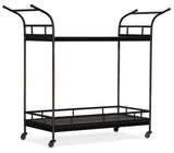 Ciaobella Casual Ciao Bella Bar Cart In Poplar Solids And Hardwood Solids With Metal And Casters