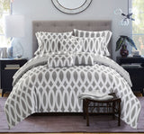 Holland Grey King 10pc Comforter Set