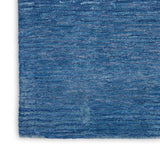 Nourison Calvin Klein Ck010 Linear LNR01 Casual Handmade Hand Tufted Indoor only Area Rug Blue 9'9" x 13'9" 99446880161