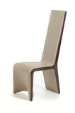 VIG Furniture Modrest Pacer - Modern Taupe & Ebony Dining Chair (Set of 2) VGCSCH-13107