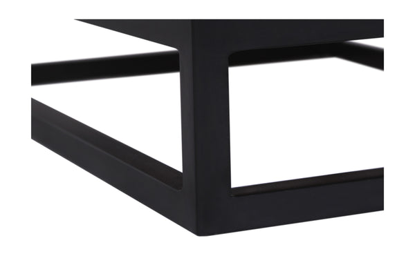 Porter Designs Malmo Solid Wood Industrial End Table Natural 05-190-26-1703N
