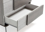 VIG Furniture Nova Domus Palermo - Italian Modern Faux Concrete & Grey Chest VGACPALERMO-GRY-CHEST