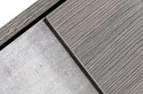 VIG Furniture Nova Domus Palermo - Italian Modern Faux Concrete & Grey Chest VGACPALERMO-GRY-CHEST