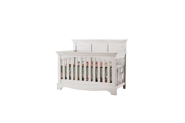 Pali Ragusa Forever Crib  Vintage White Acacia, Poplar and Birch Veneer 2300-VW