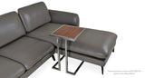 Paloma Sectional Set: Paloma Sec Sofa Hudson End Table Walnut