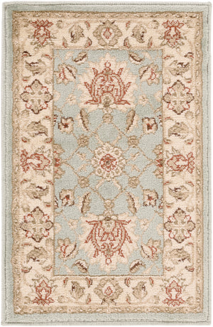 Paramount PAR-1028 Traditional Polypropylene Rug PAR1028-810129 Sage, Dark Brown, Khaki, Dark Red, Beige 100% Polypropylene 8'10" x 12'10"