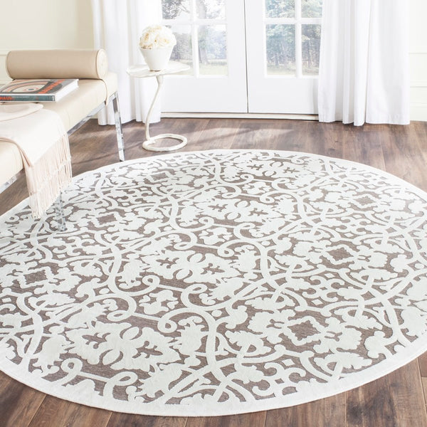 Safavieh Paradise 636 Power Loomed 45% Viscose 35%Polyester 15% Cotton 5% Latex Rug PAR636C-8