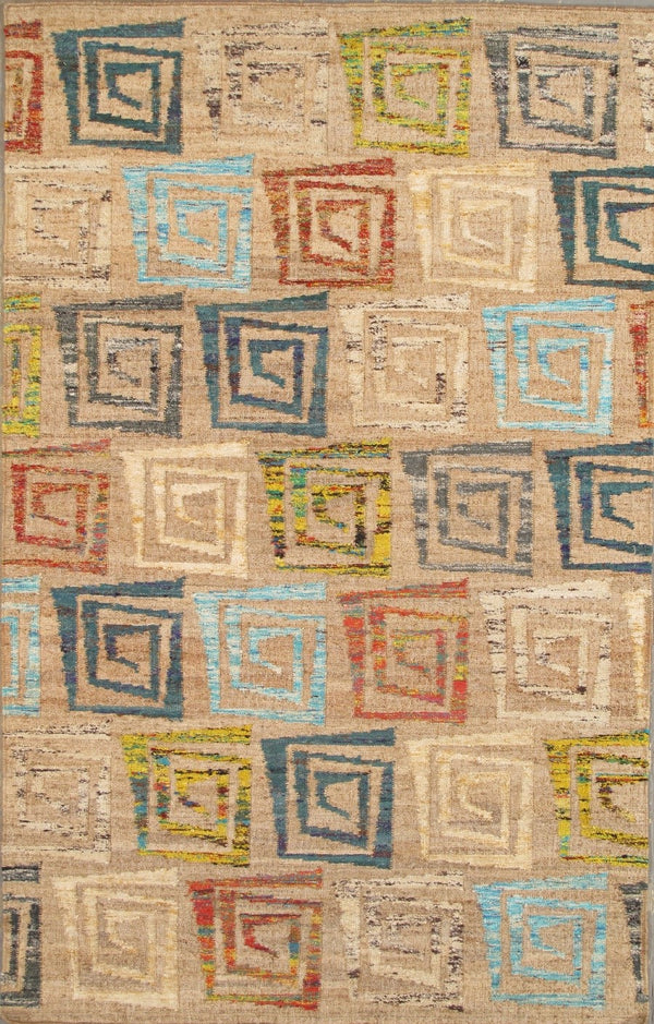 Pasargad Modern Collection Hand-Woven Hemp Area Rug PARB-SD2 5x8-PASARGAD