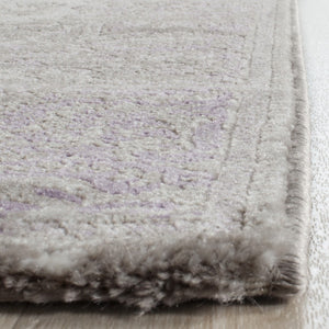 Passion 402  Power Loomed 70% Polypropylene 30%Polyester Rug Grey / Lavender