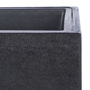 Safavieh Larlen Planter in Black PAT1520A