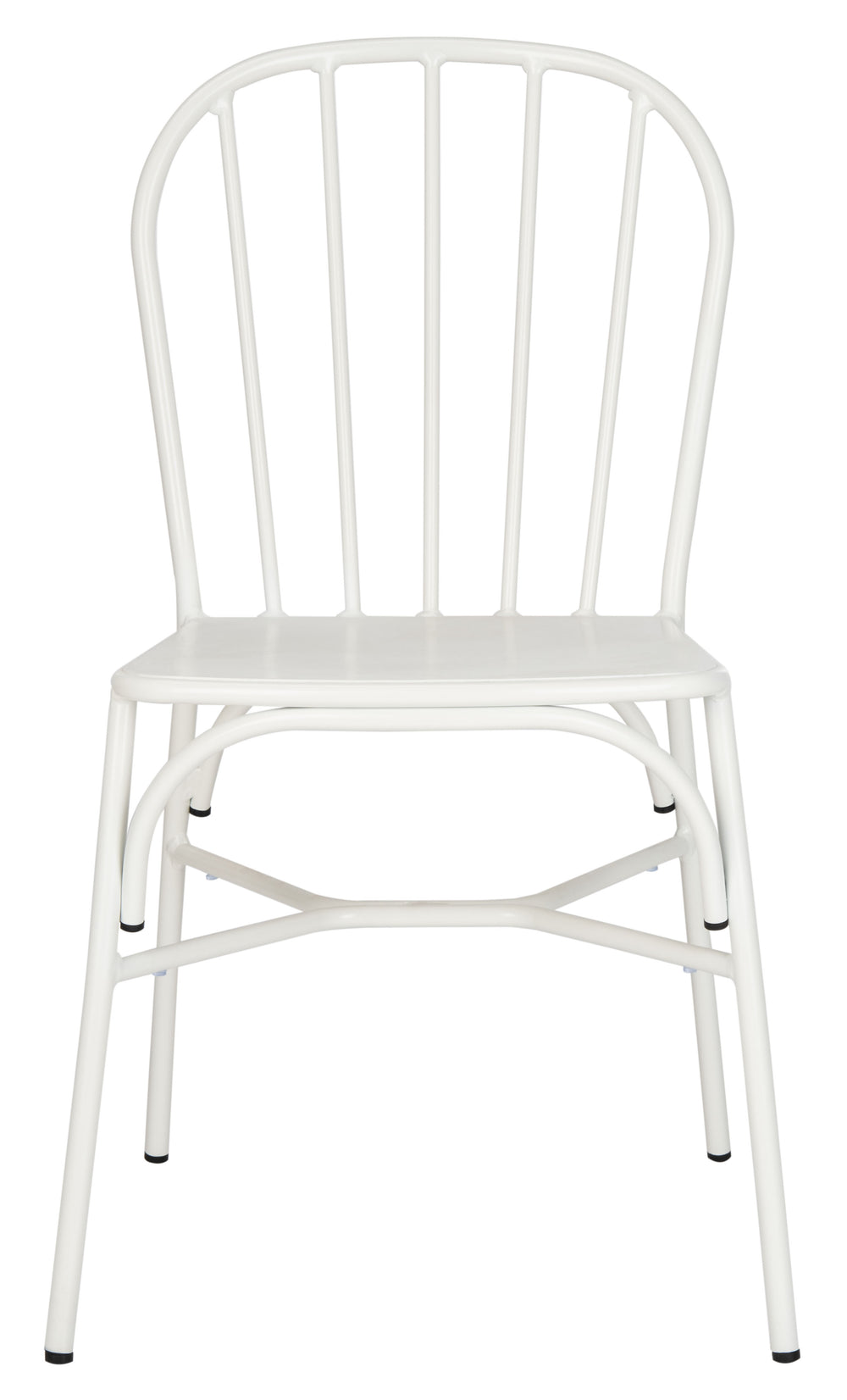 Safavieh Everleigh Side Chair in White PAT3002A-SET2 889048737181
