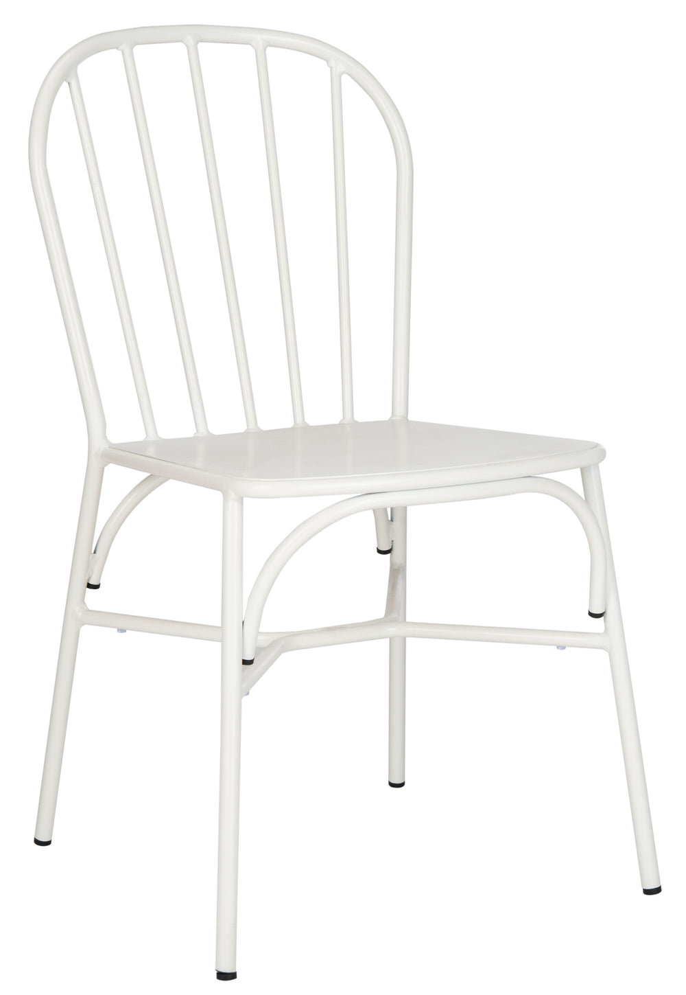 Safavieh Everleigh Side Chair in White PAT3002A-SET2 889048737181