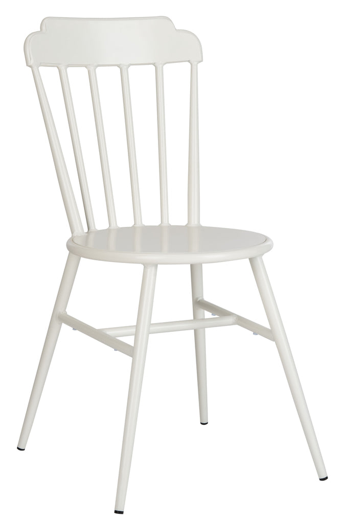 Safavieh Broderick Side Chair in White PAT3004A-SET2 889048737280