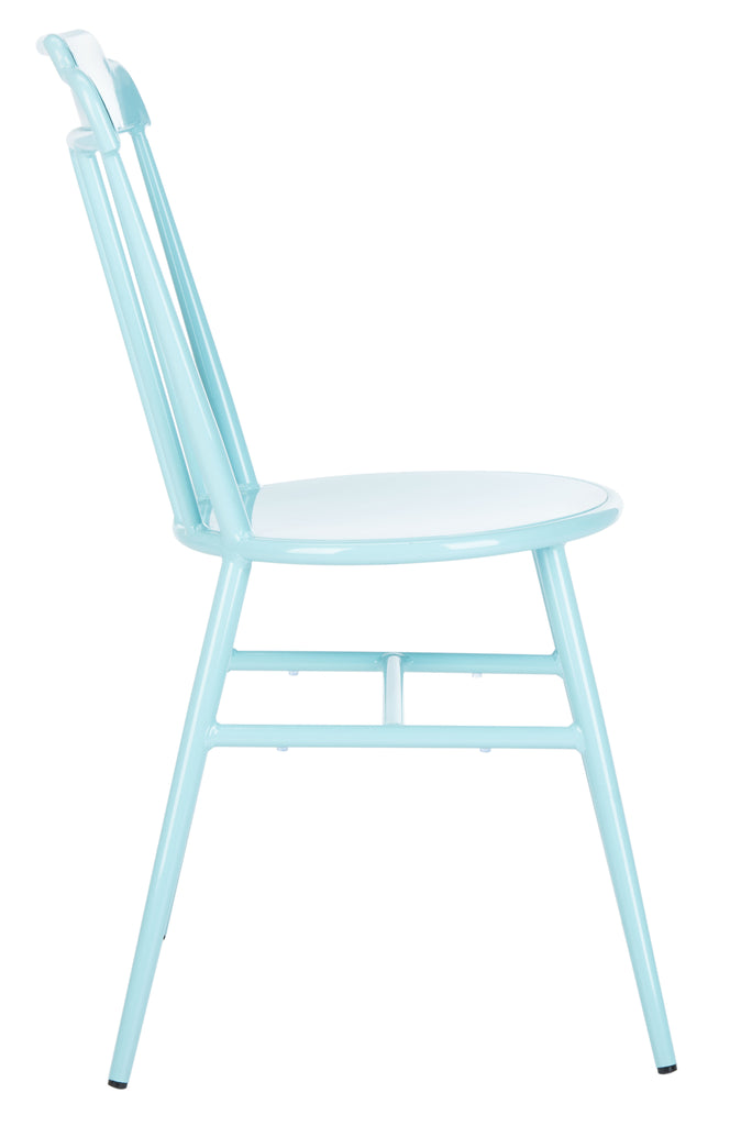Safavieh Broderick Side Chair in Blue PAT3004D-SET2 889048737310
