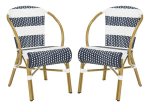 Safavieh Sarita Striped French Bistro  Side Chair PAT4009A-SET2