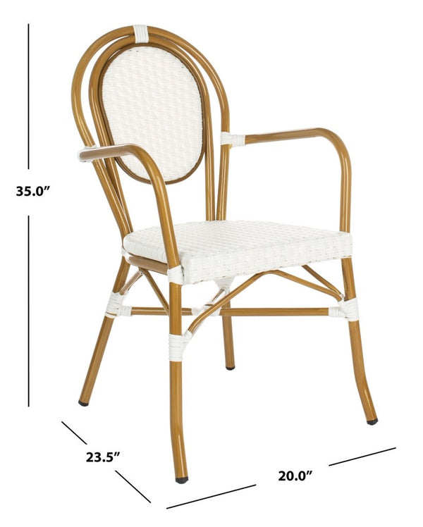 Rosen French Bistro Arm Chair - Set of 2