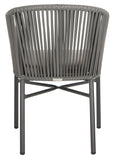 Safavieh - Set of 2 - Matteo Rope Chair Grey PAT4022A-SET2 889048567825