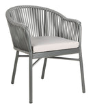 Safavieh - Set of 2 - Stefano Rope Chair Grey PAT4026A-SET2 889048567863