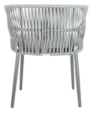 Safavieh - Set of 2 - Kiyan Rope Chair Grey PAT4028A-SET2 889048567887