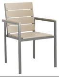 Safavieh - Set of 2 - Beldan Chair Taupe PAT4033A-SET2 889048567931
