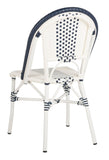 Safavieh - Set of 2 - Zoya Chair Navy White PAT4037A-SET2 889048568303