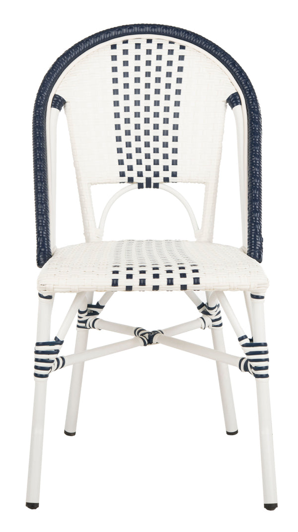 Safavieh - Set of 2 - Zoya Chair Navy White PAT4037A-SET2 889048568303
