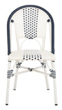 Safavieh - Set of 2 - Zoya Chair Navy White PAT4037A-SET2 889048568303