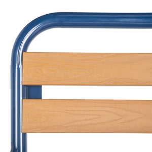 Safavieh - Set of 2 - Rayton Chair Brown Navy PAT4039A-SET2 889048568389