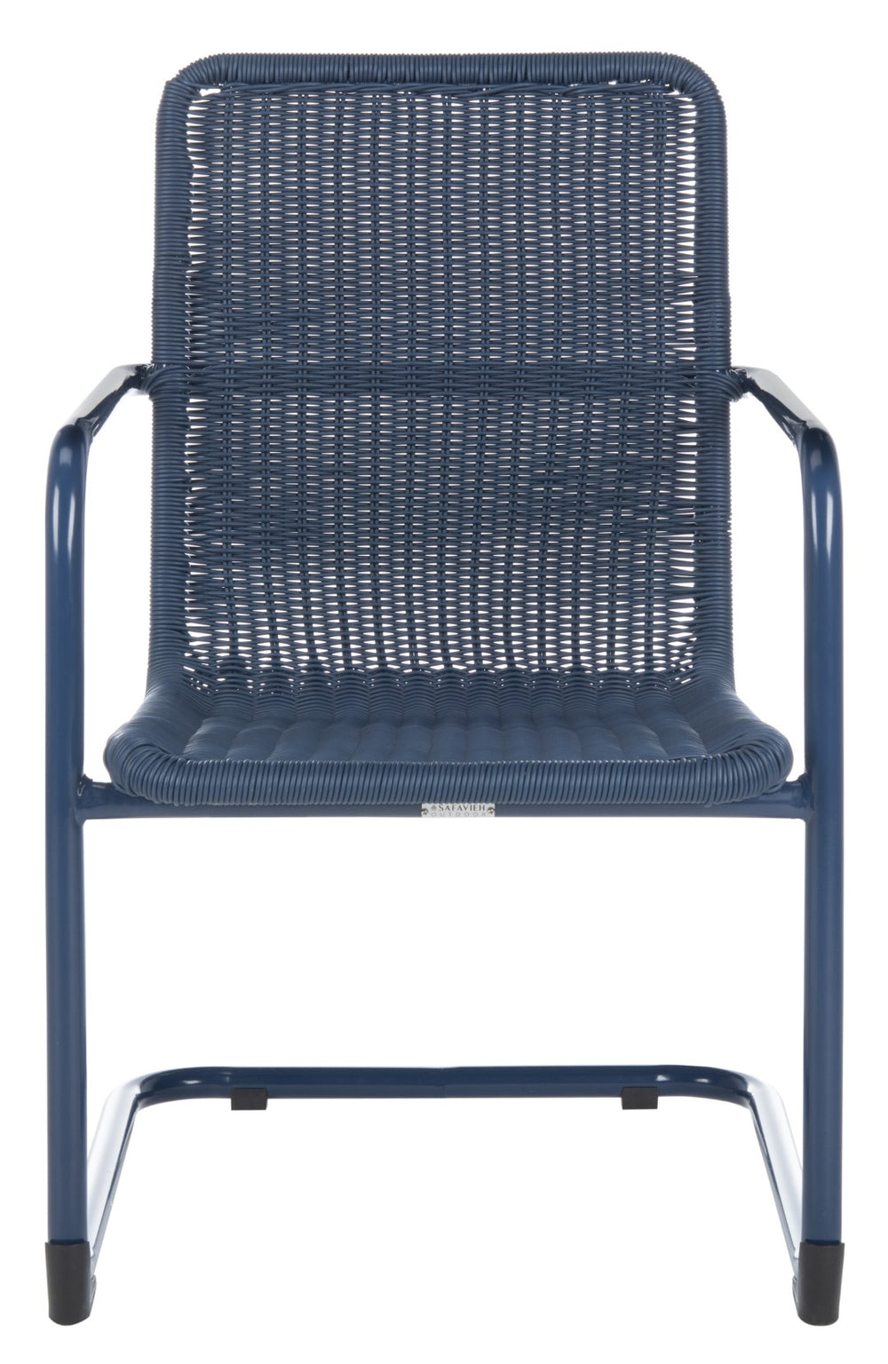 Safavieh - Set of 2 - Hutton Chair Navy PAT4040A-SET2 889048624351