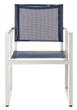 Neval Chair Navy White - Set of 2