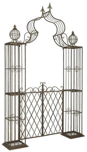 Safavieh Beatrix Arbor Rustic Blue Metal Iron PAT5012A 889048027664