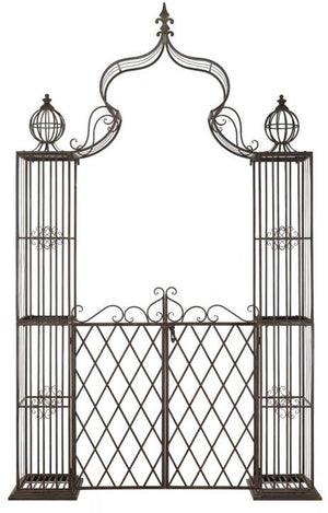 Safavieh Beatrix Arbor Rustic Brown Metal Iron PAT5012B 889048027671