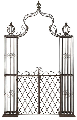 Safavieh Beatrix Arbor Rustic Brown Metal Iron PAT5012B 889048027671