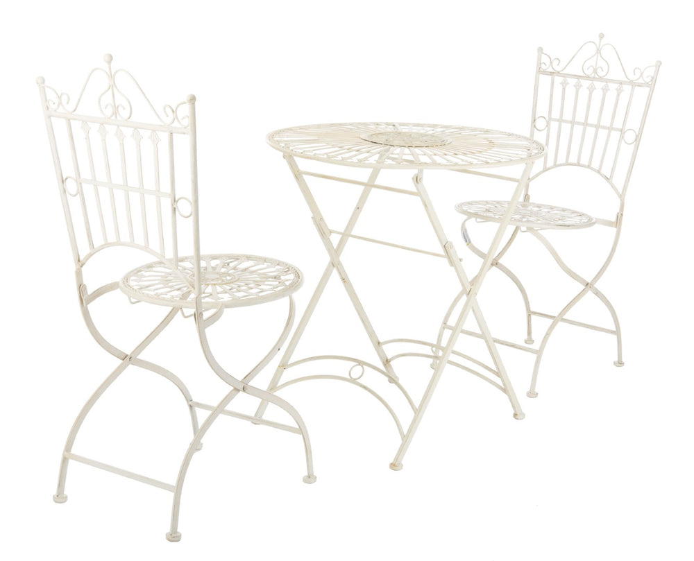 Safavieh Belen Bistro Set in Pearl PAT5020A 889048765504