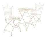 Belen Bistro Set, One Table And Two Chairs