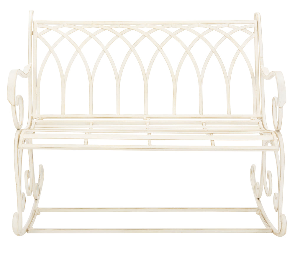 Safavieh Ressi Rock Bench in Pearl PAT5021A 889048765528