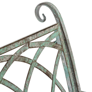 Safavieh Ressi Rock Bench Antique Green PAT5021D