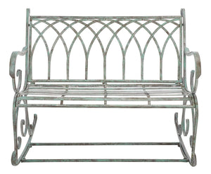 Safavieh Ressi Rock Bench Antique Green PAT5021D