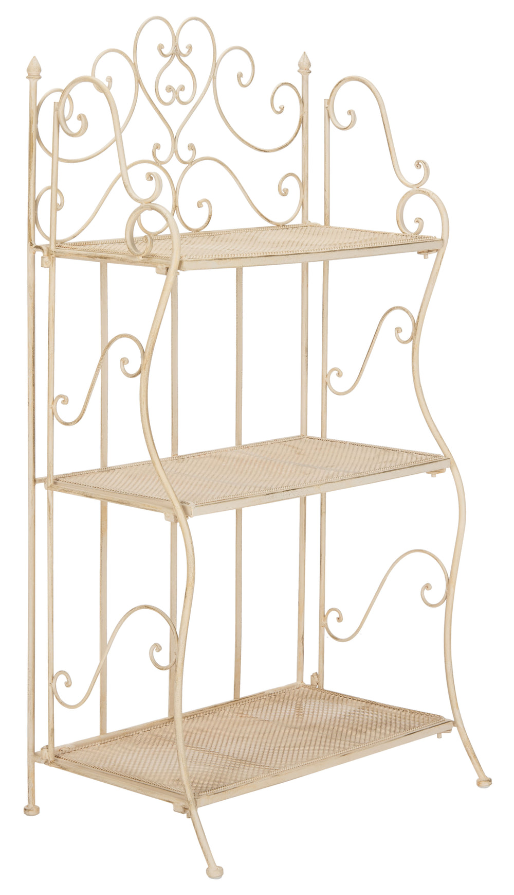 Safavieh Torus 3-Tier Shelf in Pearl PAT5022A 889048765542