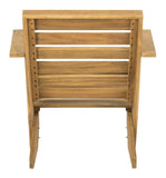 Safavieh Lanty Adirondack Chair Teak Acacia Wood PAT6746A 889048328921
