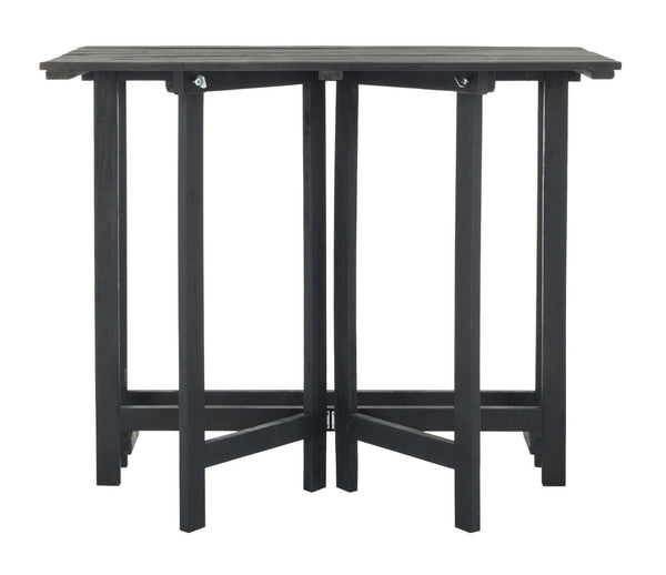 Wilton Modern Balcony Corner Lounge Set - Luxurious Outdoor Seating with Natural Wood and Navy Cushions