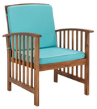 Rocklin 4 Piece Outdoor Set - Stylish Acacia Wood Furniture with Chic Cushions for Ultimate Comfort